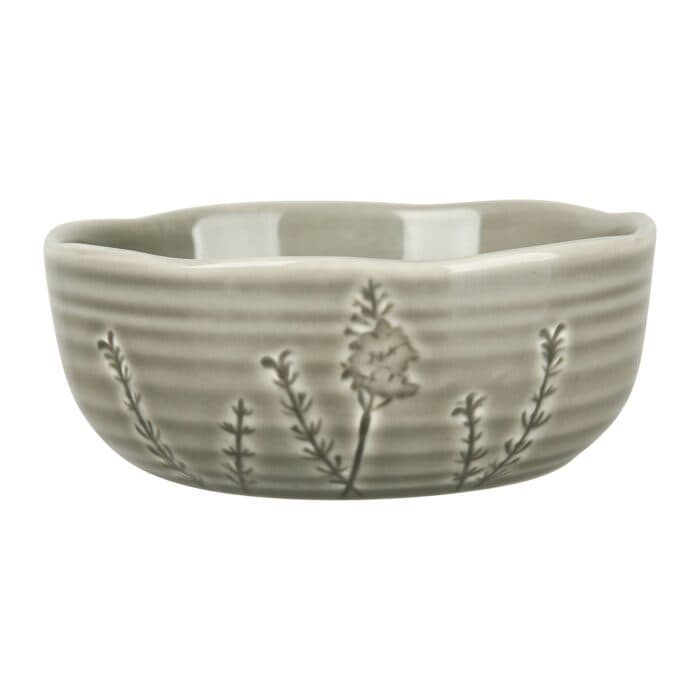 BOL 14,5 CM EN GRÈS - MOTIF FLORAL - Image 2