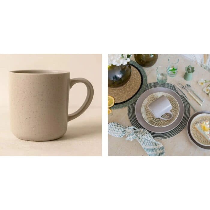 MUG 38 CL EN GRÈS - GRIS - Image 2