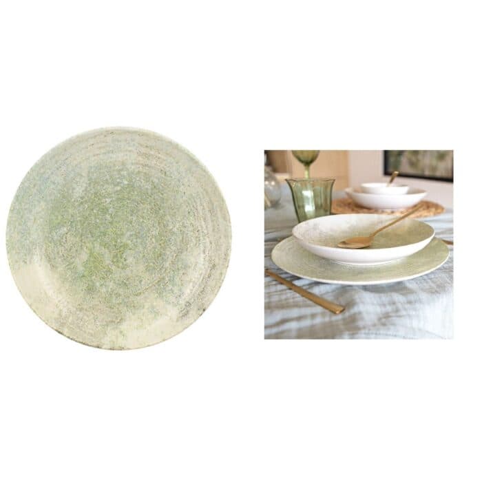 ASSIETTE CREUSE 21 CM EN PORCELAINE - Image 2