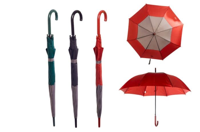 PARAPLUIE CANNE 88 CM - NOIR - Image 2
