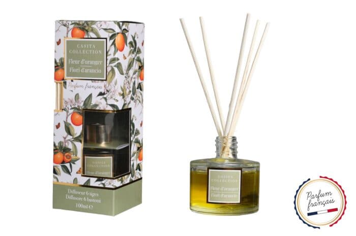 DIFFUSEUR DE PARFUM FLEUR 100 ML, 6 TIGES - Image 2