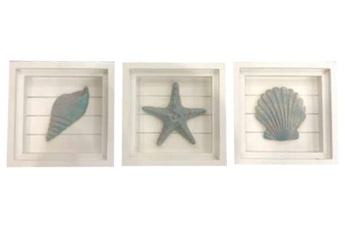 CADRE PHOTO CARRÉ MOTIF MER - Image 2