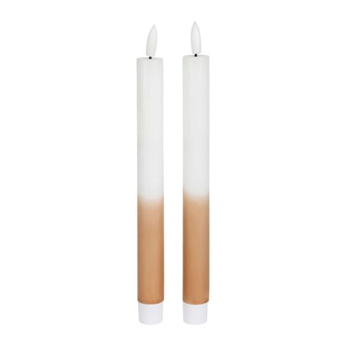 LOT DE 2 BOUGIES CHANDELLES - Image 2