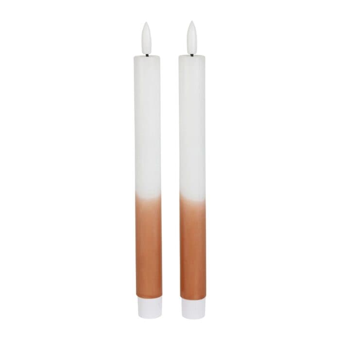 LOT DE 2 BOUGIES CHANDELLES - Image 2