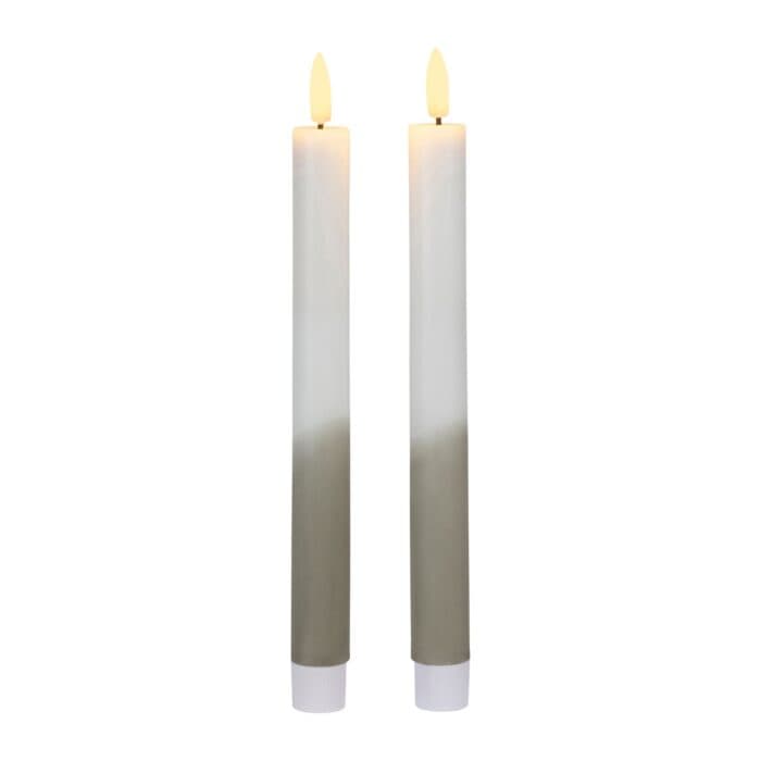 LOT DE 2 BOUGIES CHANDELLES - Image 2