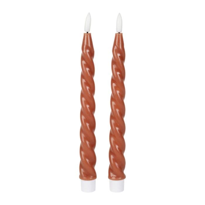 LOT DE 2 BOUGIES CHANDELLES - Image 2