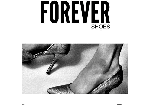 Logo FOREVER shoes