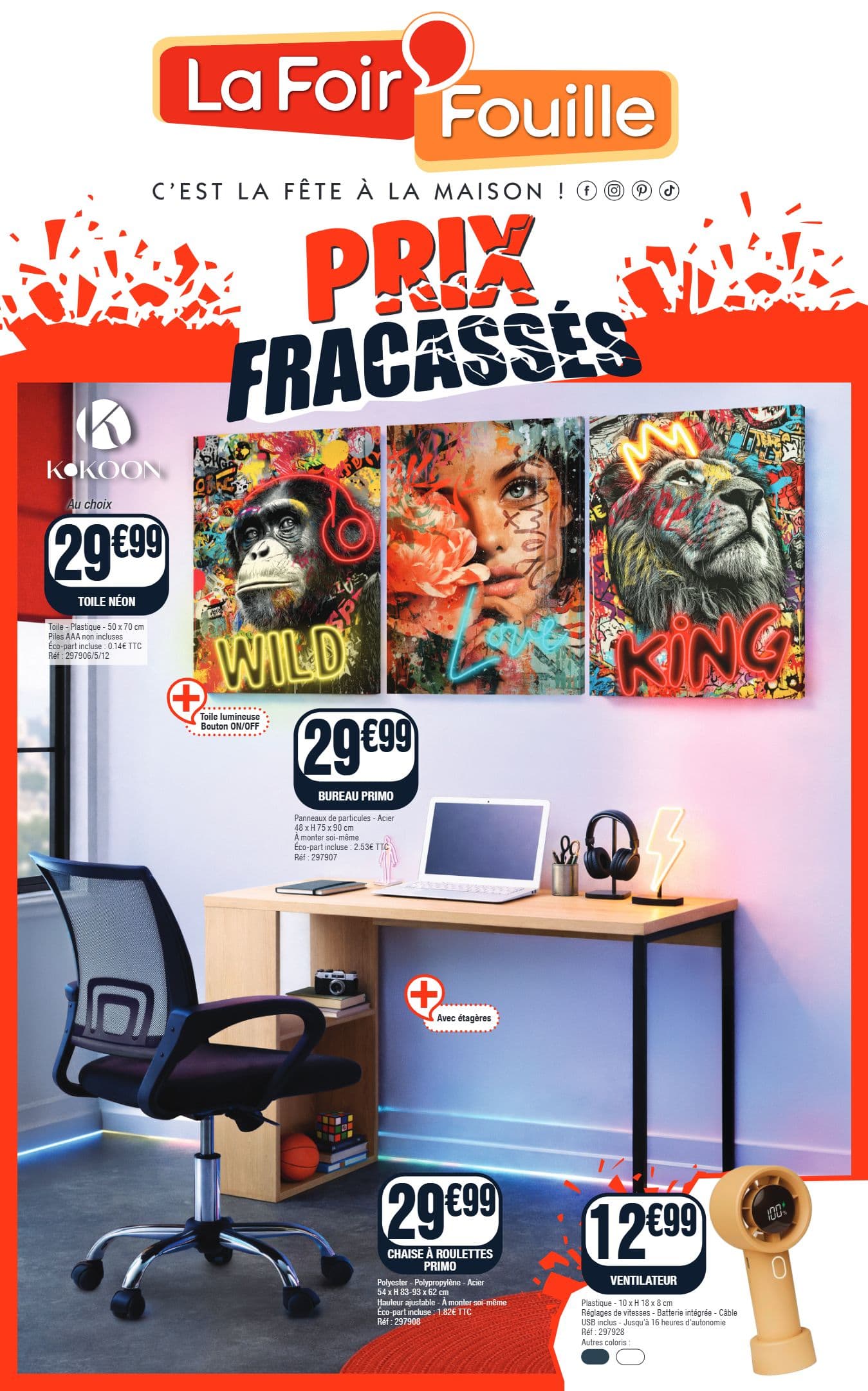 PRIX FRACASSÉS