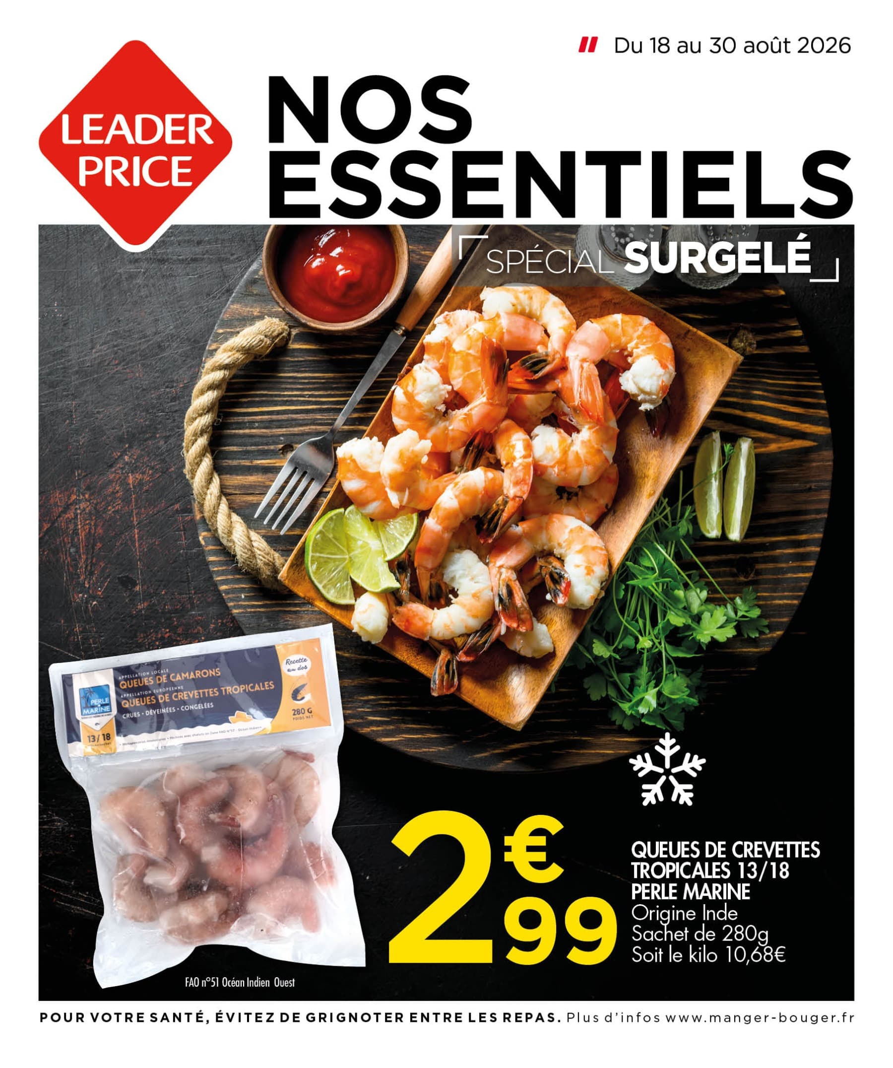 NOS ESSENTIELS - SPÉCIAL SURGELÉ