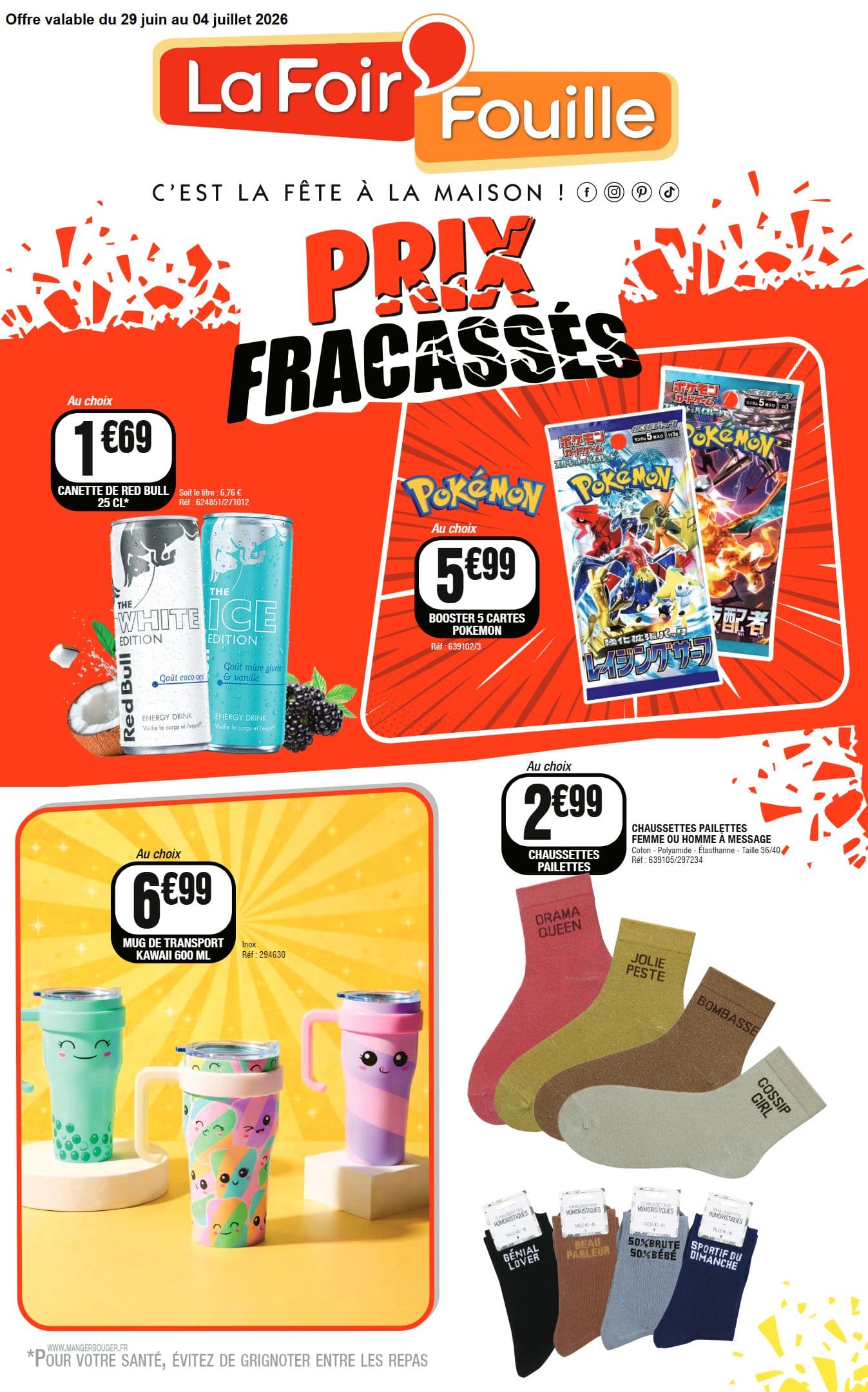 PRIX FRACASSÉS
