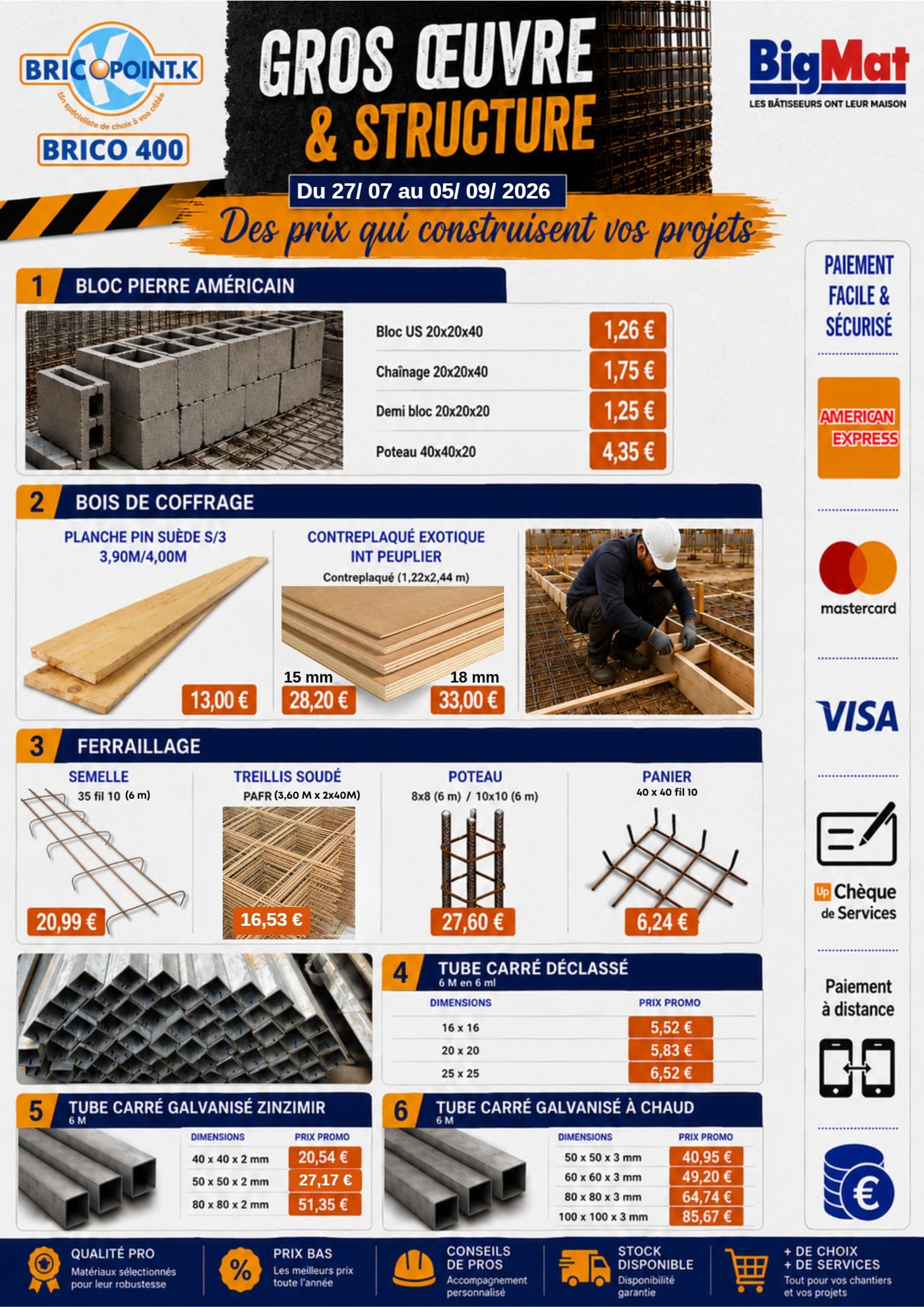 GROS OEUVRE & STRUCTURE