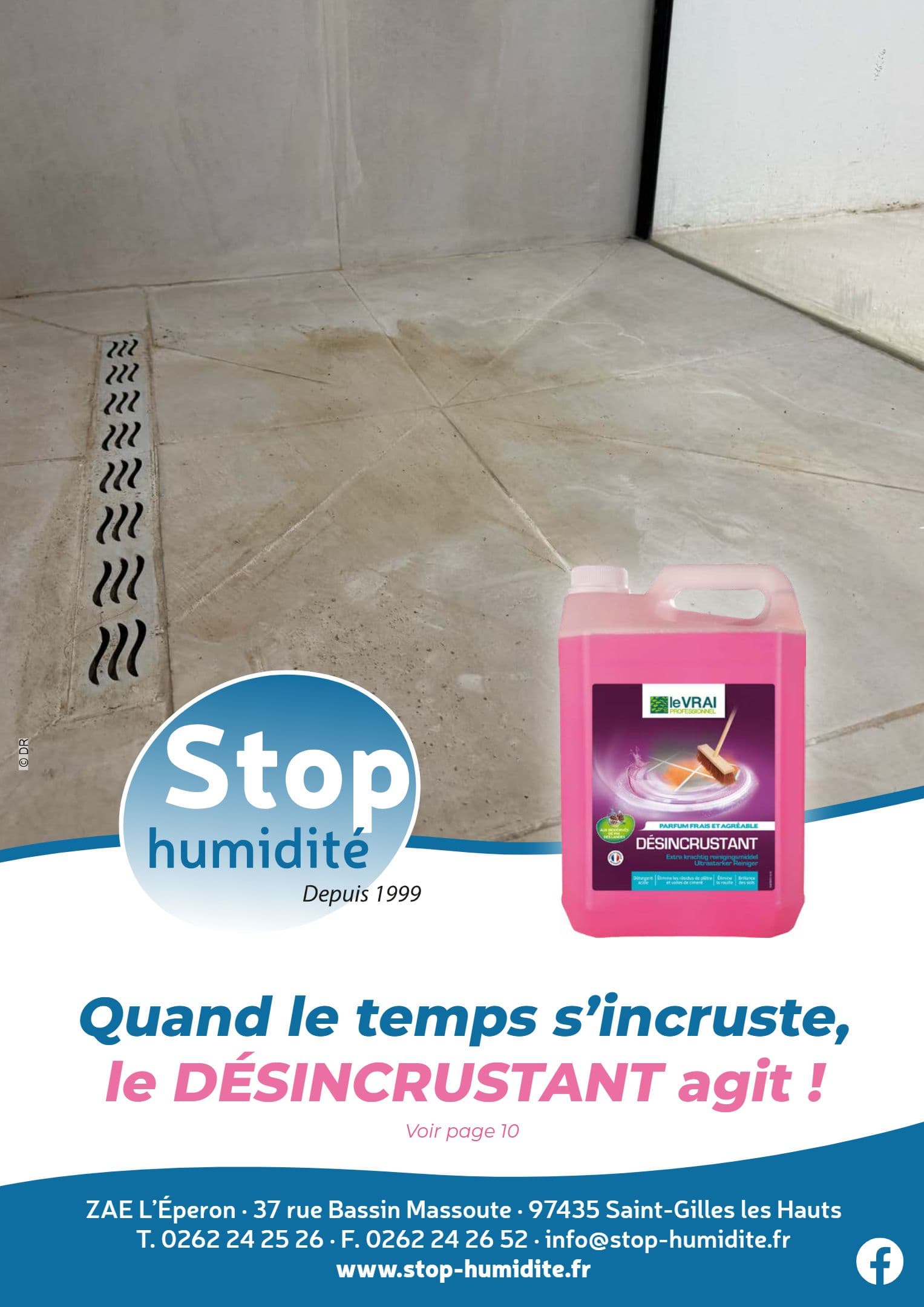 Couverture QUAND LE TEMPS S'INCRUSTE, LE DÉSINCRUSTANT AGIT !