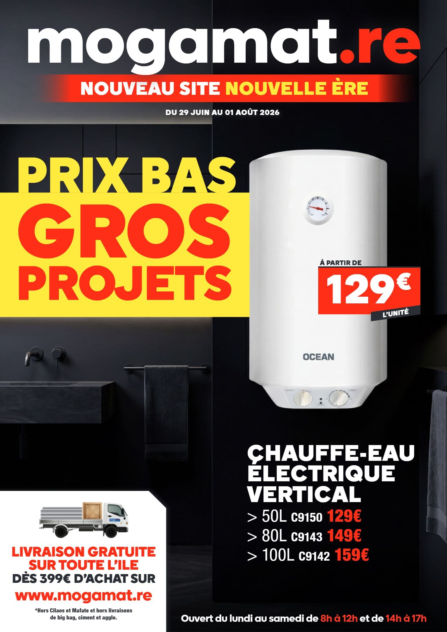 PRIX BAS GROS PROJETS