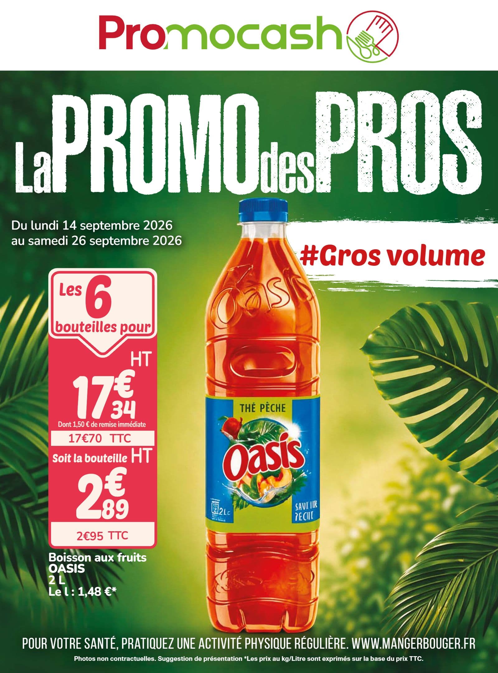 LA PROMO DES PROS