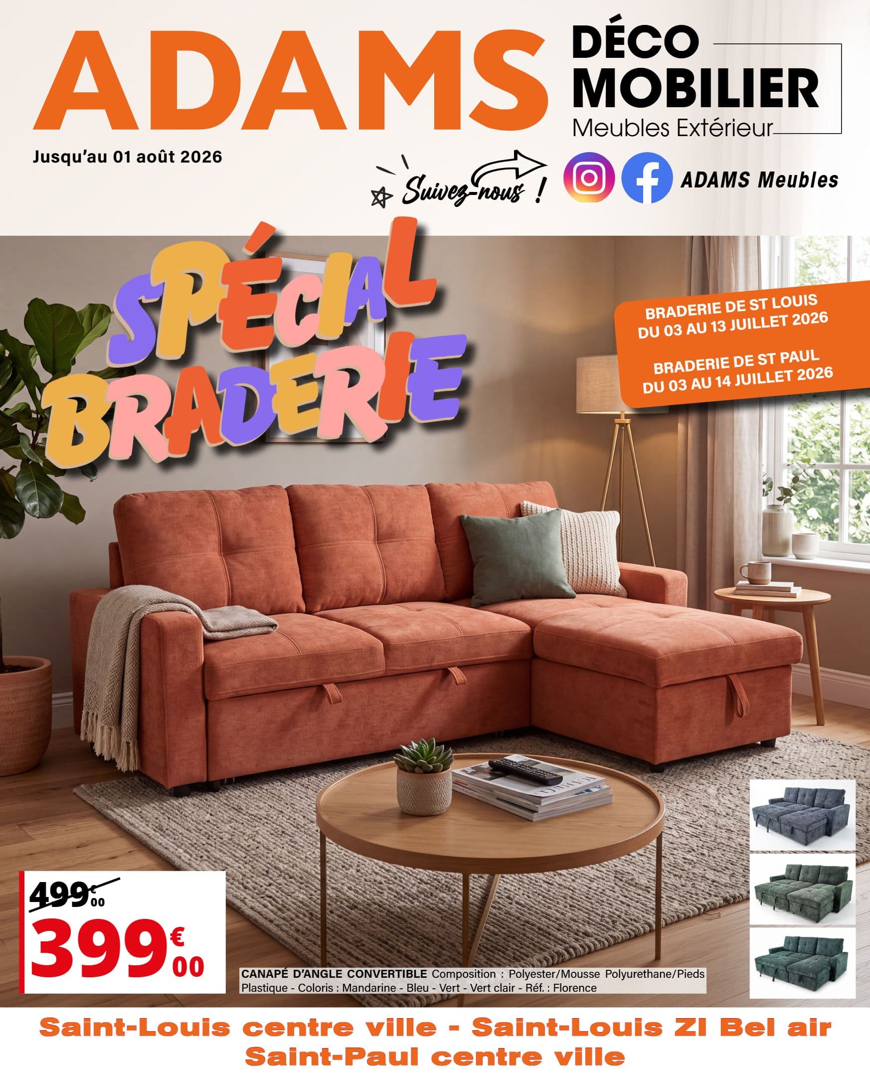 SPÉCIAL BRADERIE - MEUBLES