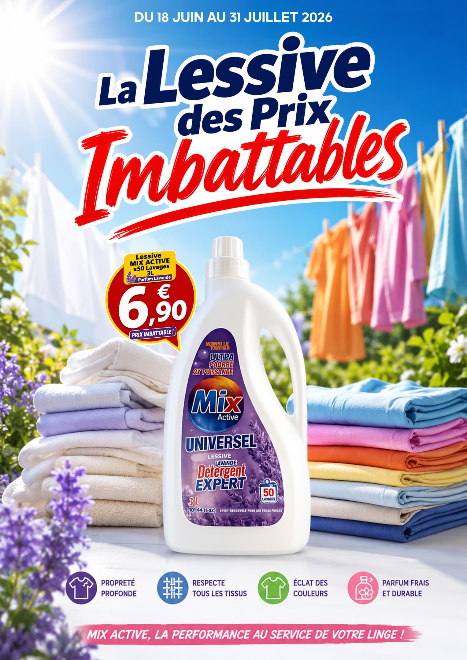  LA LESSIVE DES PRIX IMBATTABLES CDC