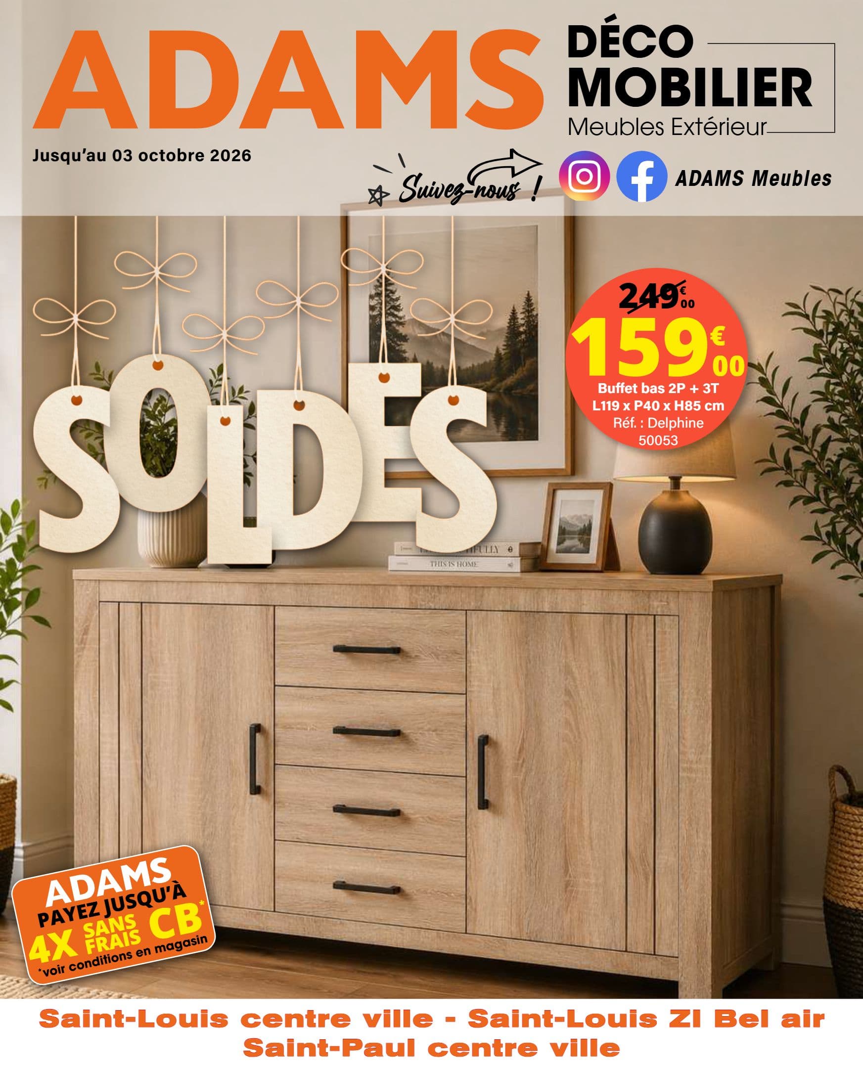 SOLDES - DÉCO MOBILIER