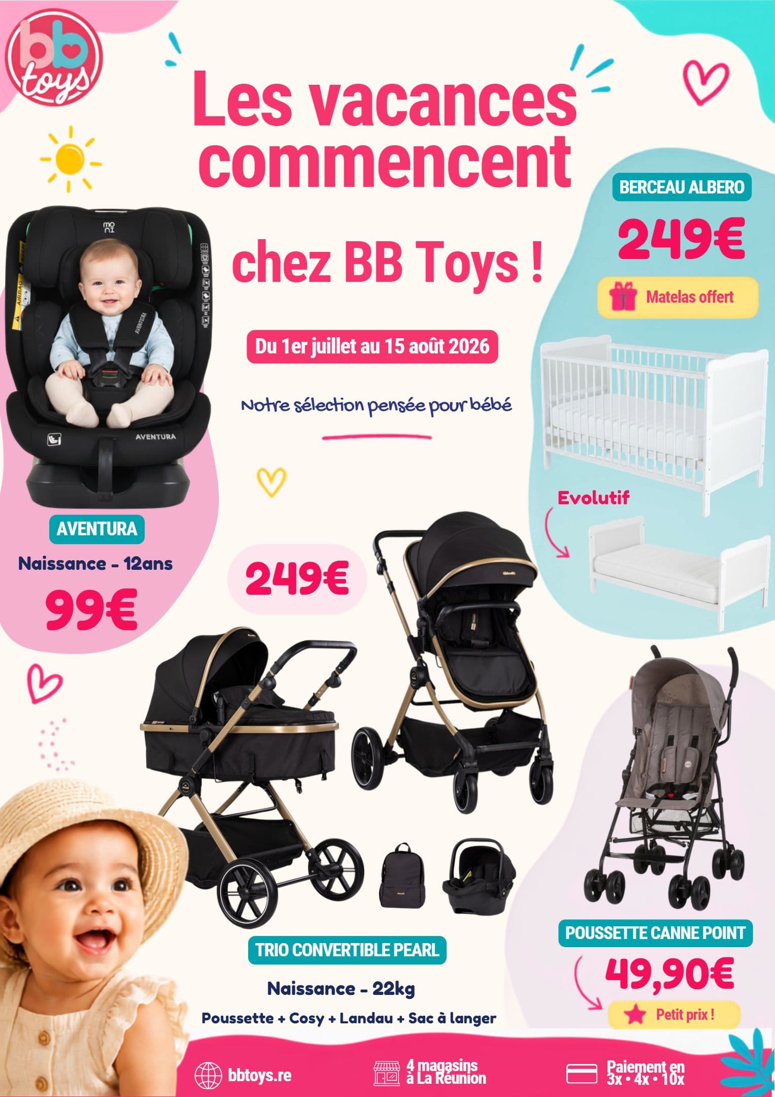 LES VACANCES COMMENCENT CHEZ BB TOYS