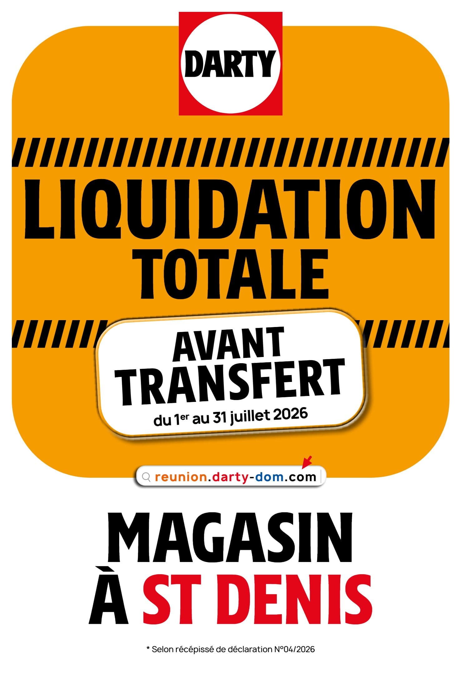 LIQUIDATION TOTALE AVANT TRANSFERT