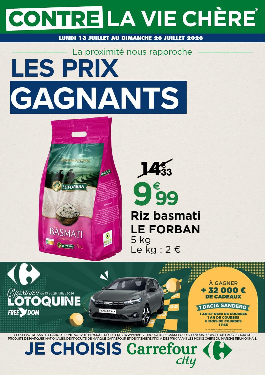 LES PRIX GAGNANTS