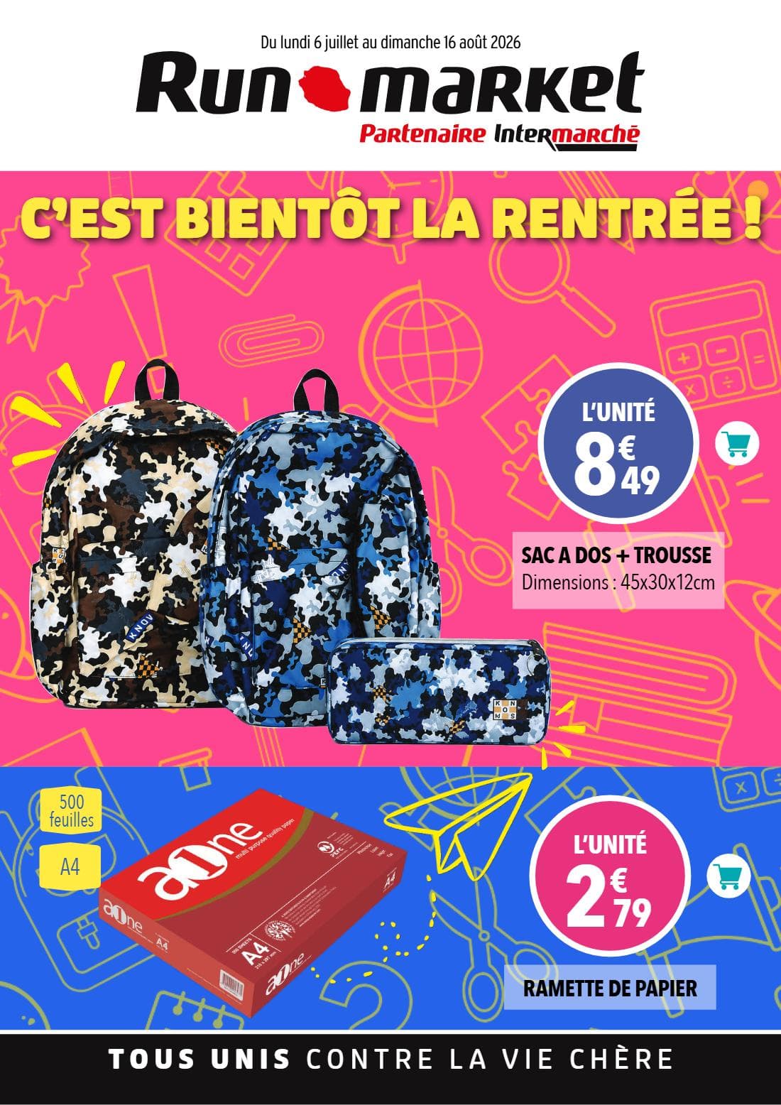 C'EST BIENTÔT LA RENTRÉE !