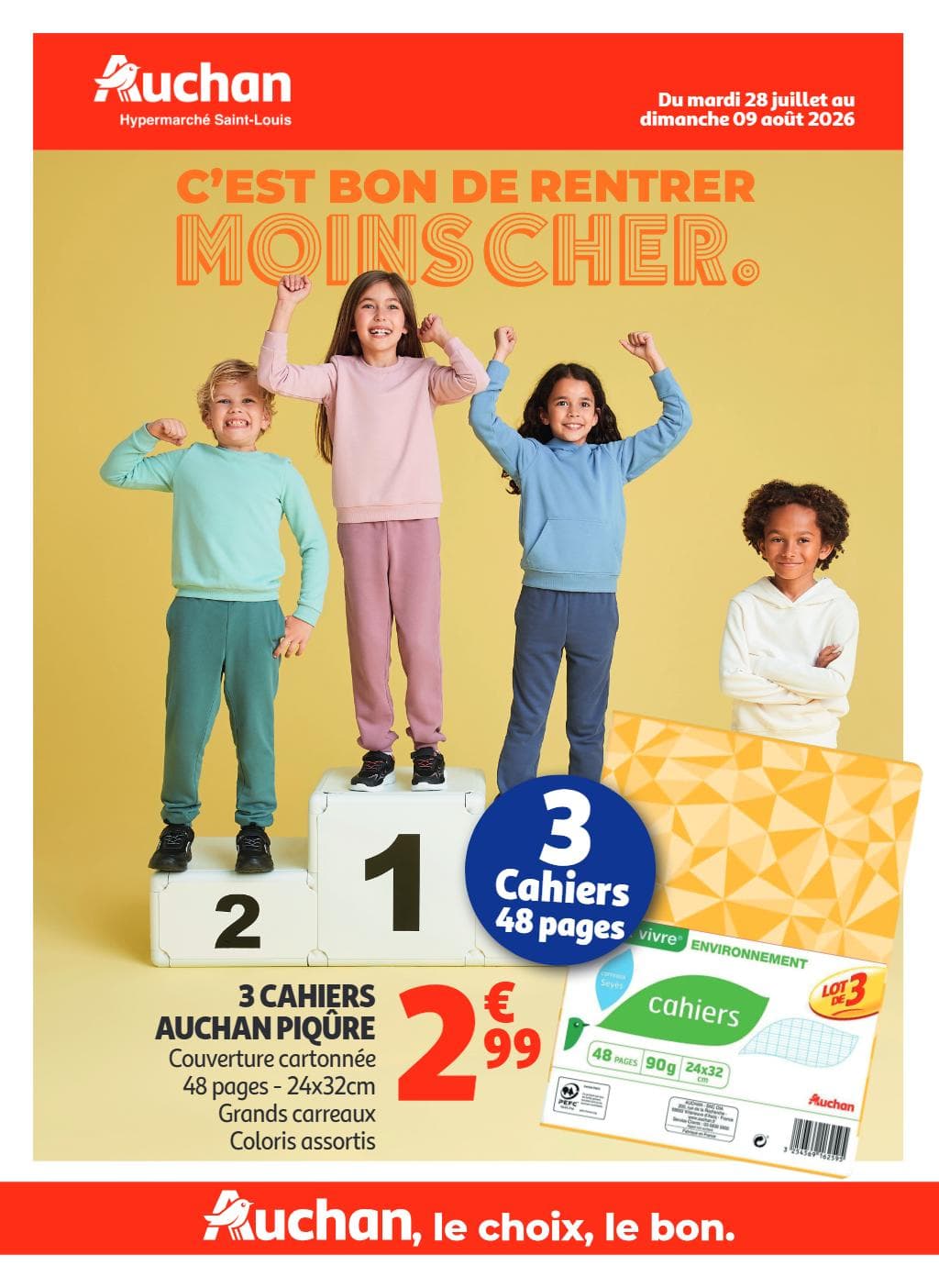 C'EST BON DE RENTRER MOINS CHER
