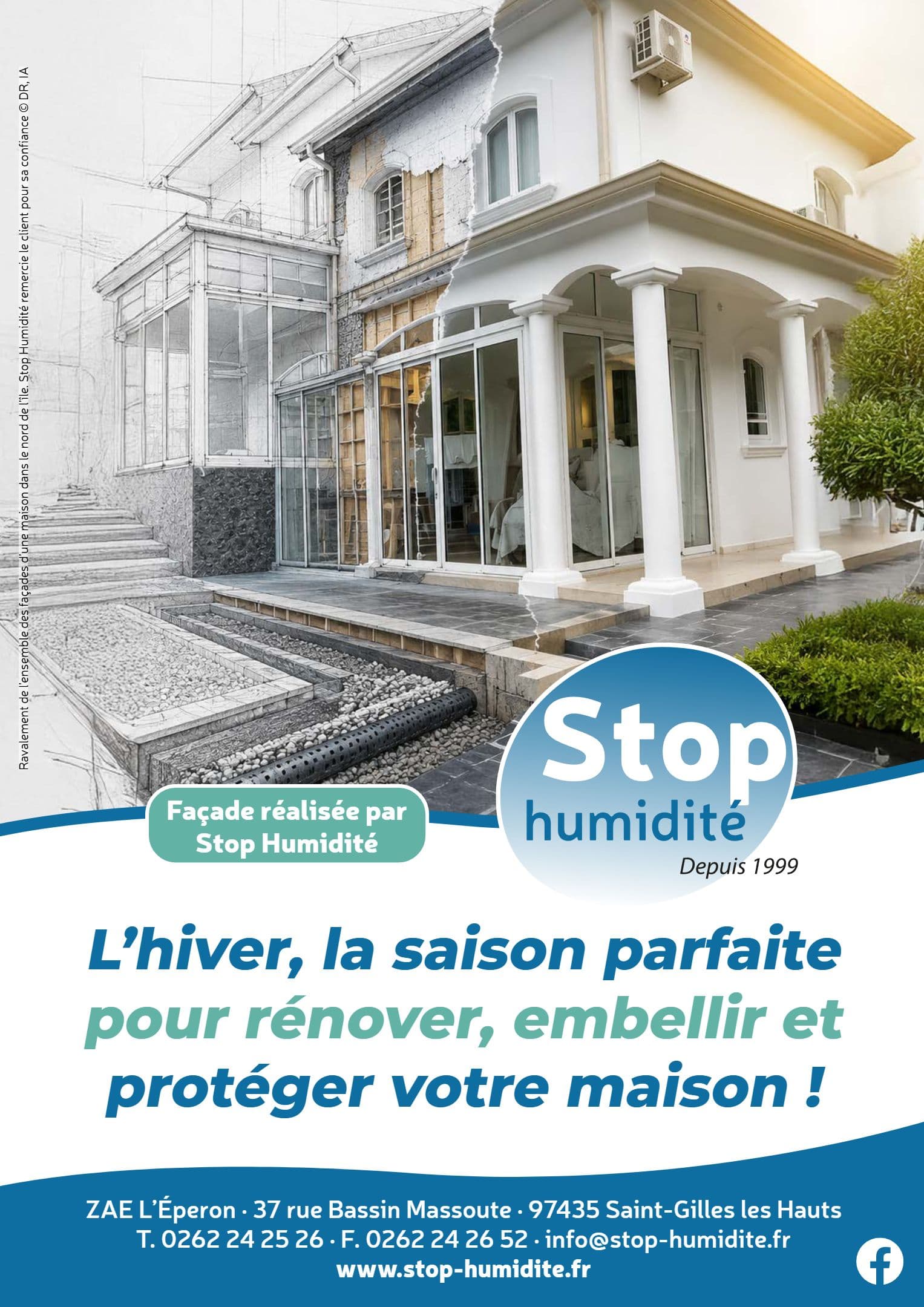 L'HIVER, LA SAISON PARFAITE POUR RÉNOVER, EMBELLIR ET PROTÉGER VOTRE MAISON