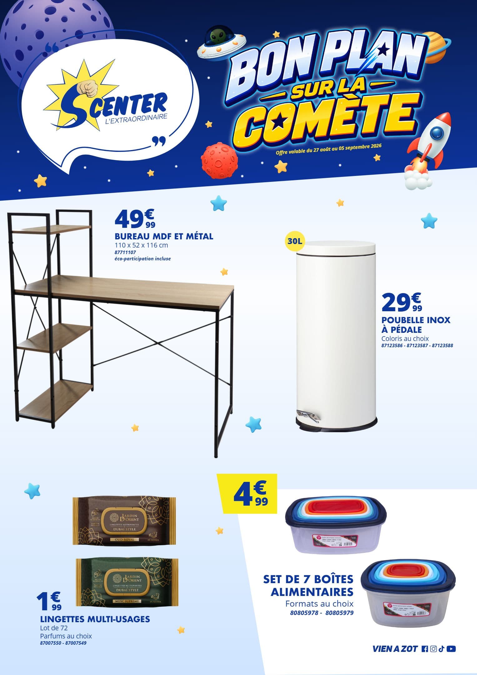 BON PLAN SUR LA COMÈTE