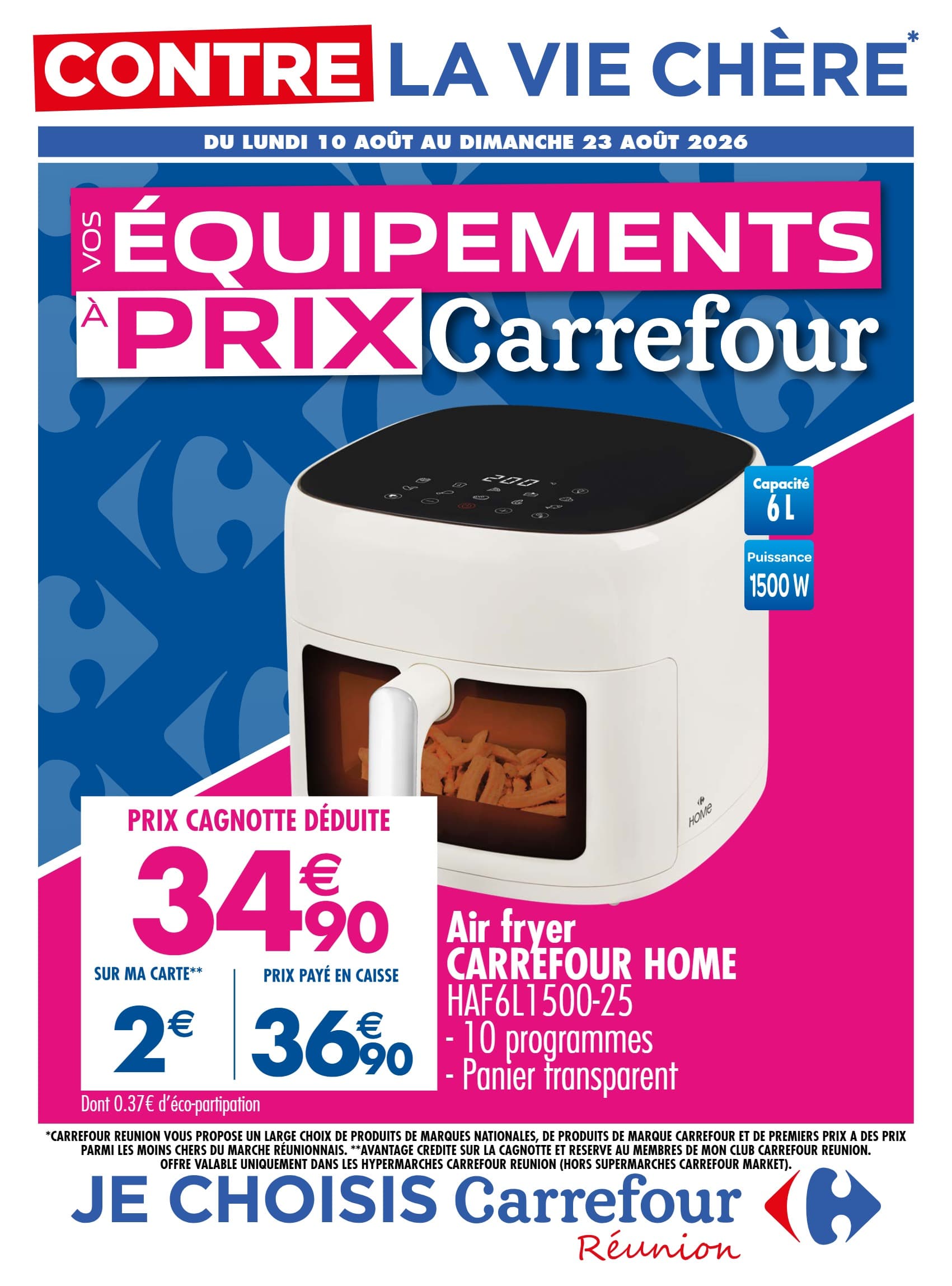 VOS ÉQUIPEMENTS À PRIX CARREFOUR