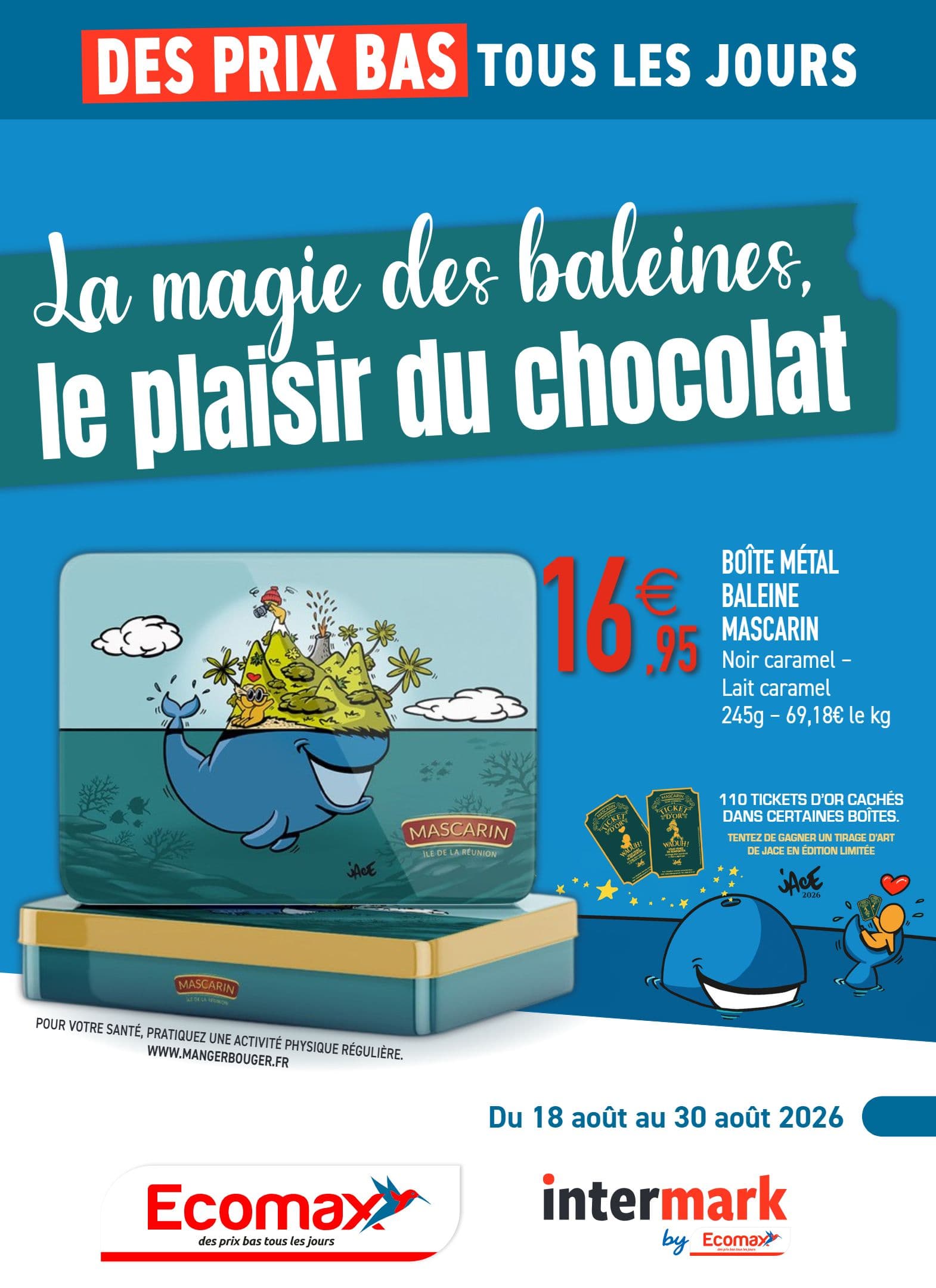 LA MAGIE DES BALEINES, LE PLAISIR DU CHOCOLAT