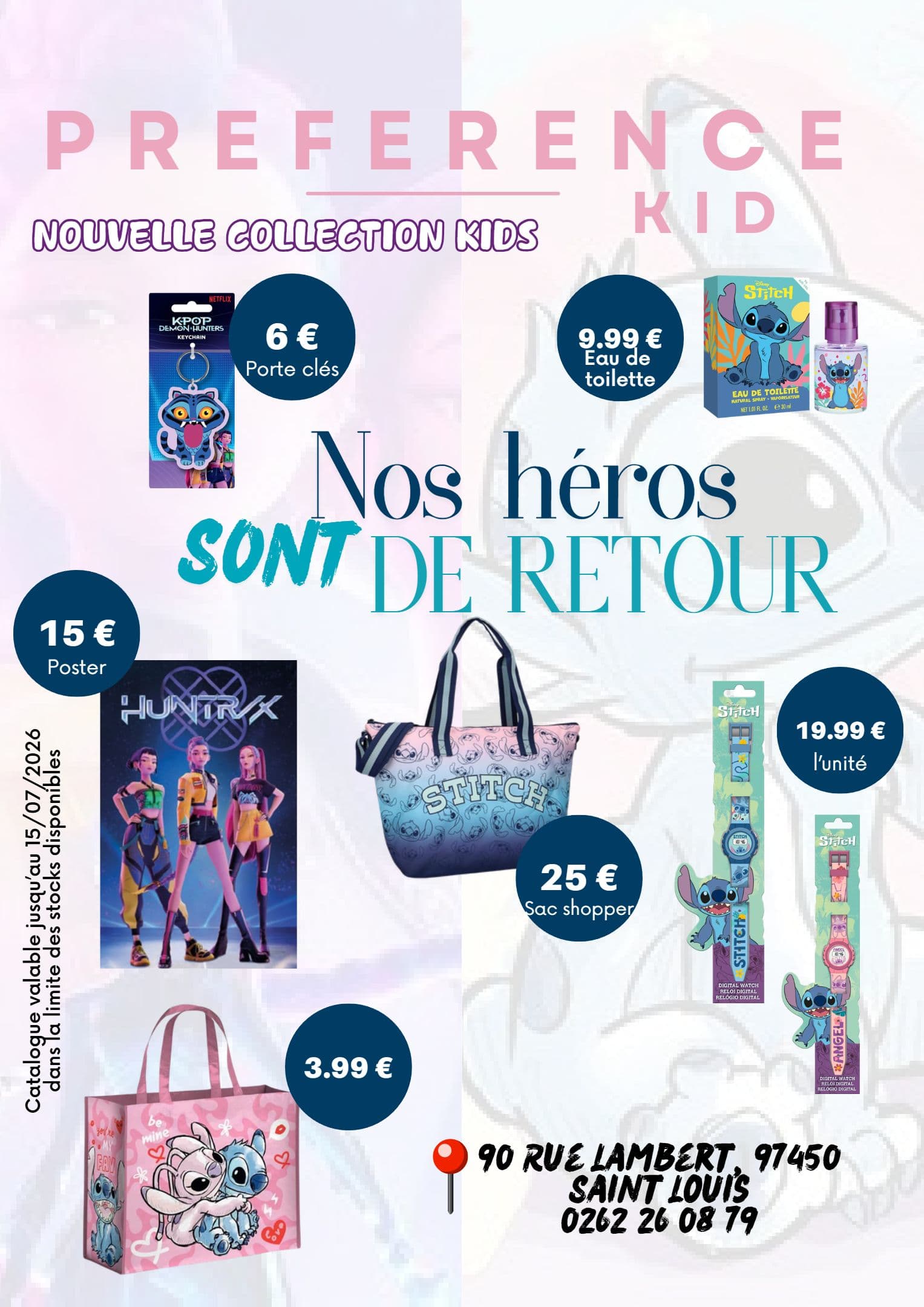 NOS HEROS SONT DE RETOUR