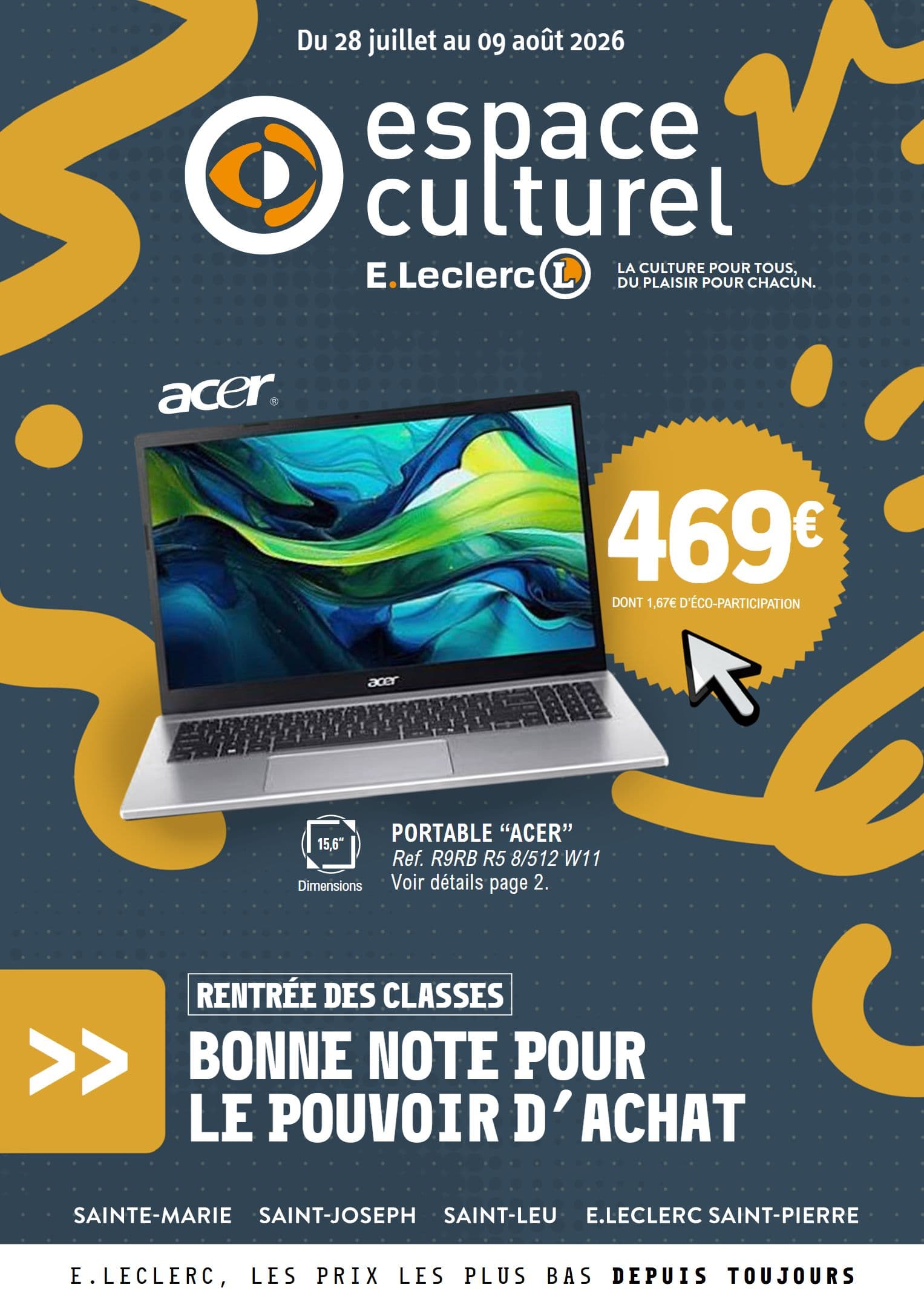 RENTRÉE DES CLASSES - BONNE NOTE POUR LE POUVOIR D'ACHAT