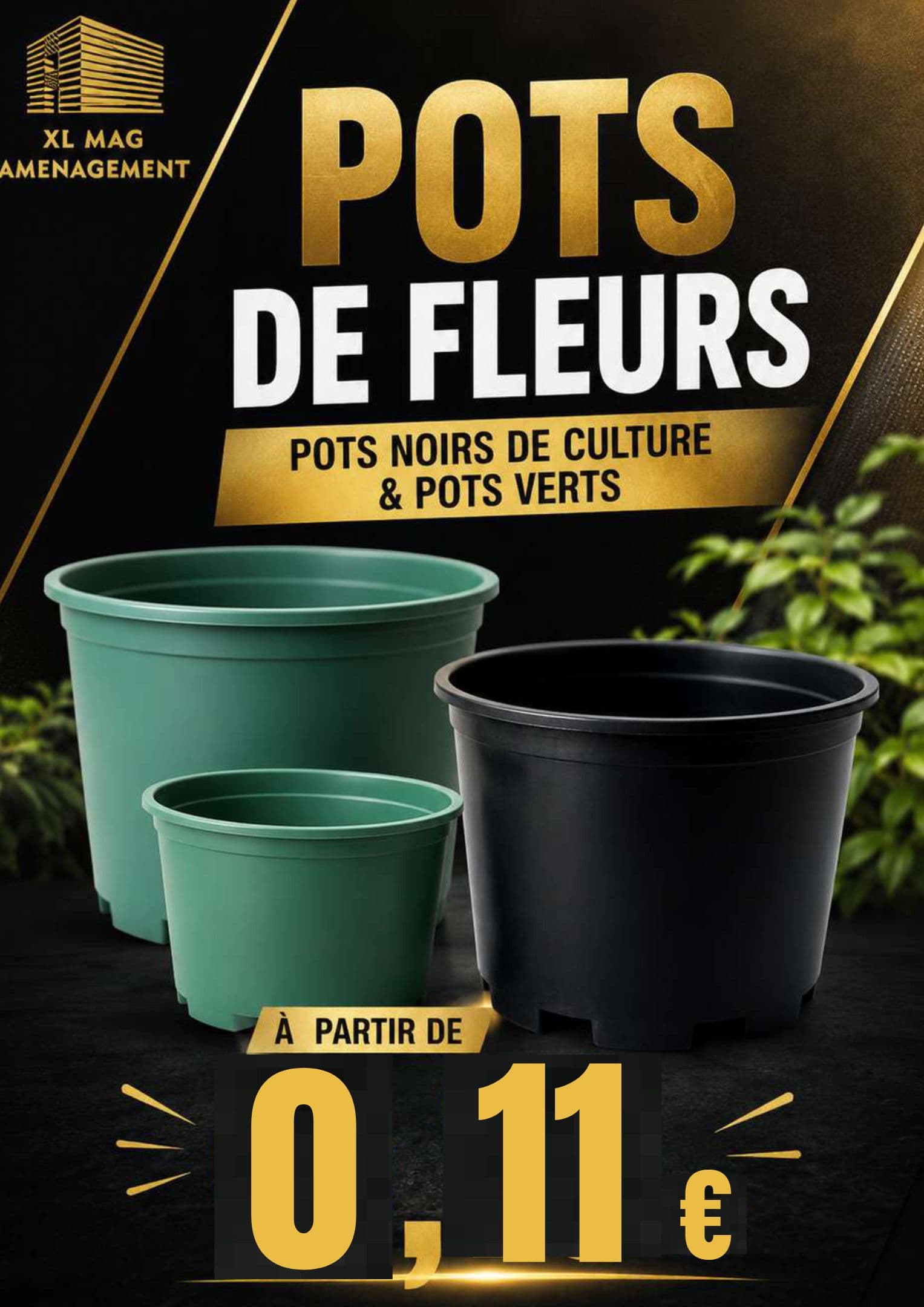 POTS DE FLEURS