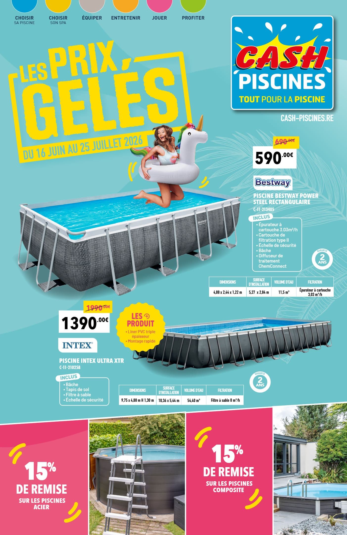 LES PRIX GELÉS