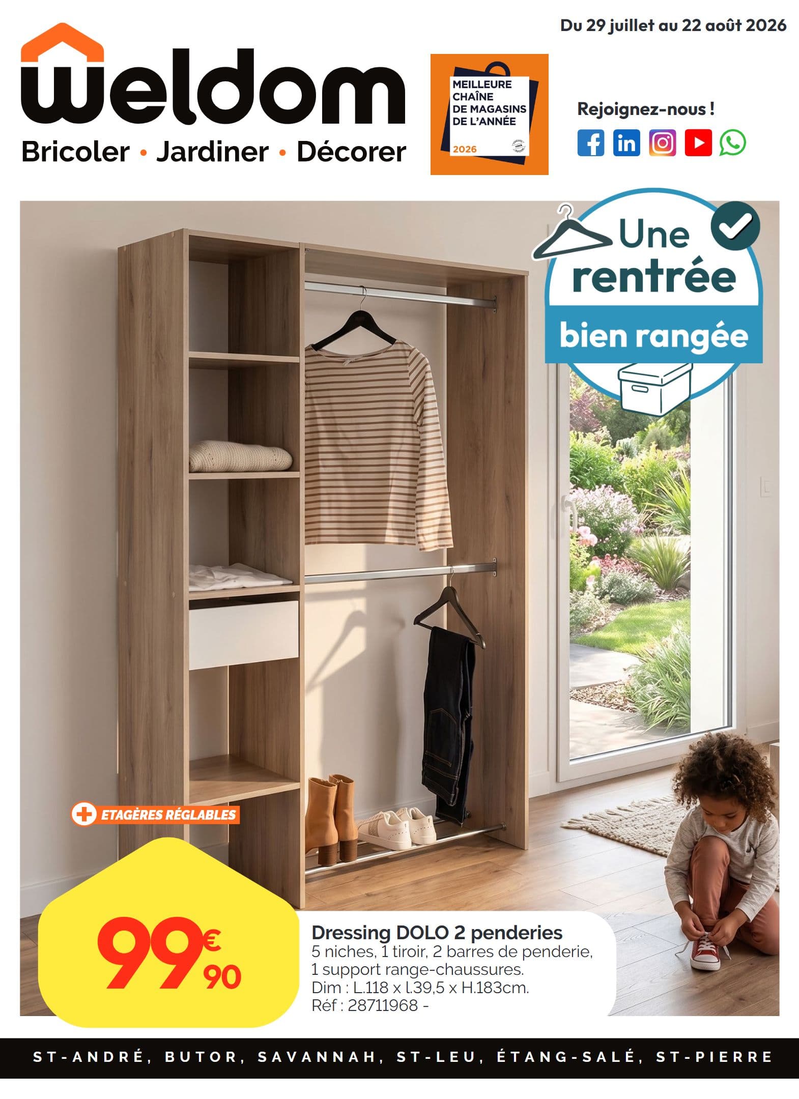 UNE RENTRÉE BIEN RANGÉE