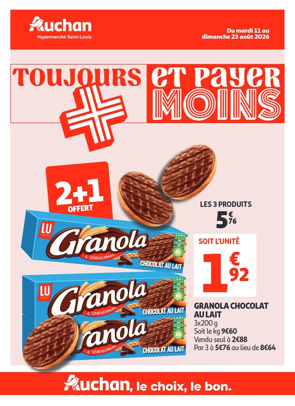 TOUJOURS PLUS ET PAYER MOINS