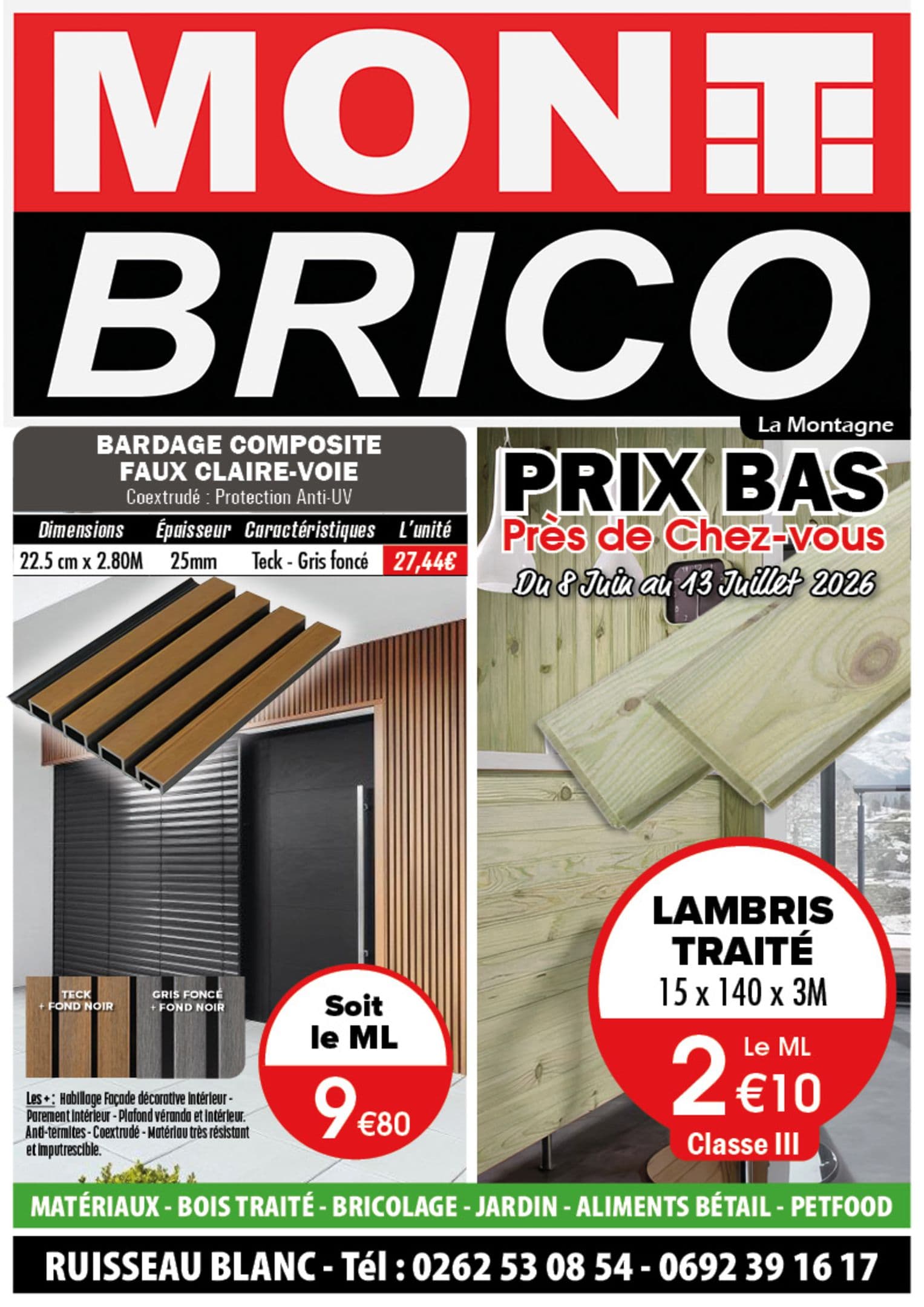 PRIX BAS PRES DE CHEZ-VOUS
