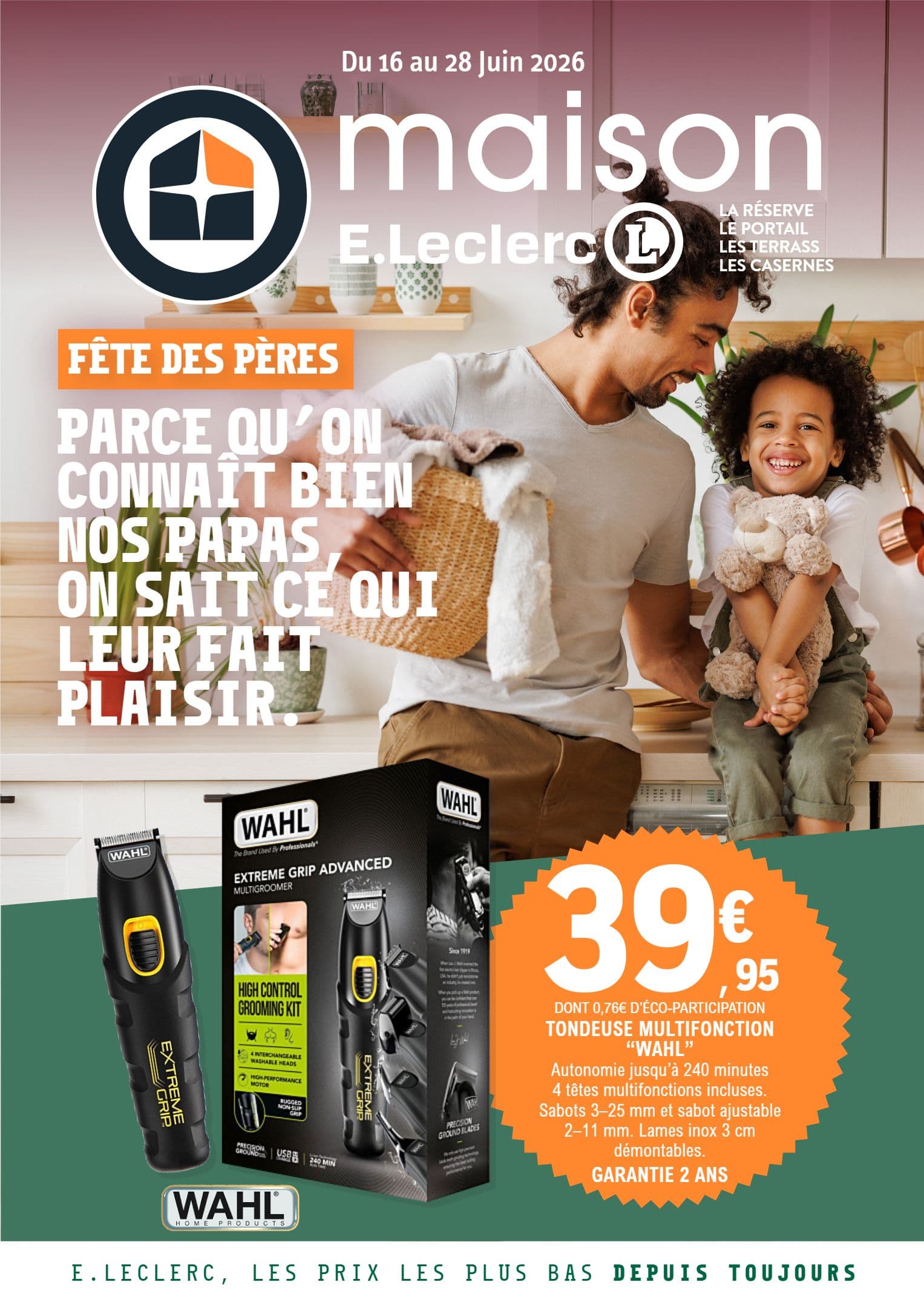  PARCE QU'ON CONNAIT BIEN NOS PAPAS, ON SAIT CE QUI LEUR FAIT PLAISIR.
