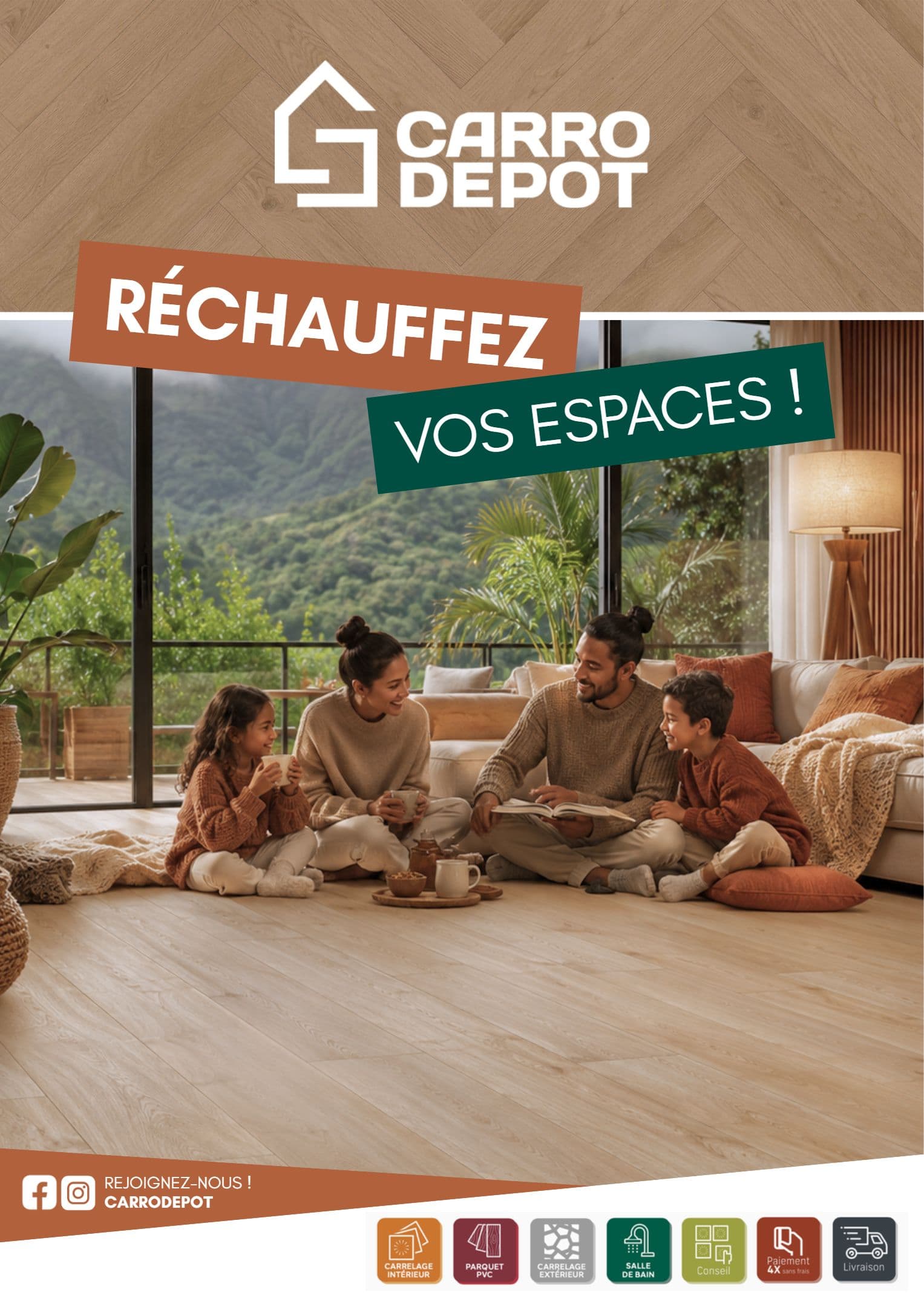 RÉCHAUFFEZ VOS ESPACES