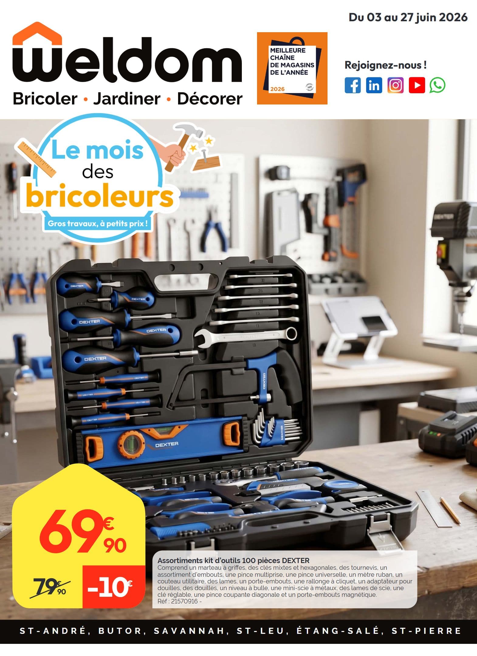 LE MOIS DES BRICOLEURS