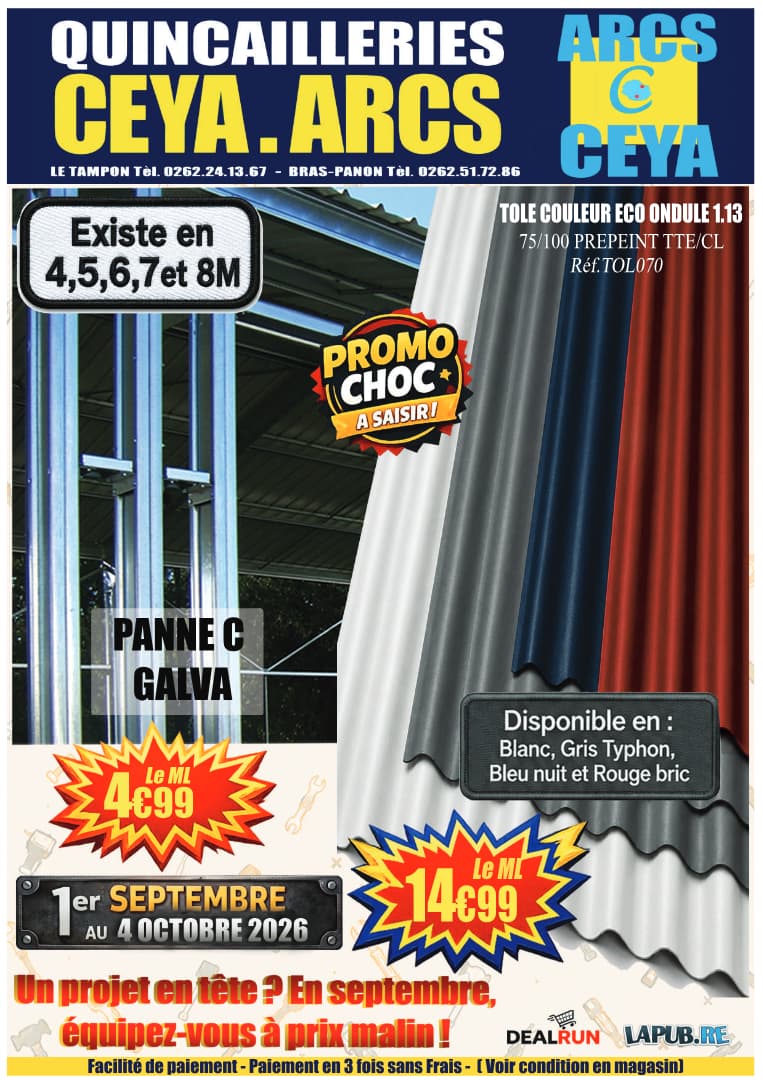 PROMO CHOC À SAISIR !