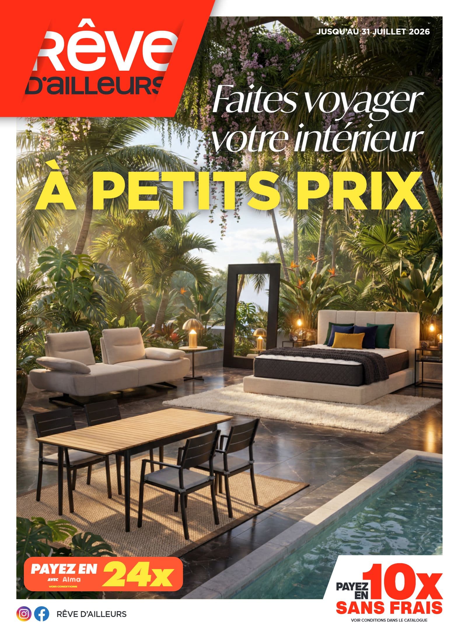 FAITES VOYAGER VOTRE INTÉRIEUR À PETITS PRIX