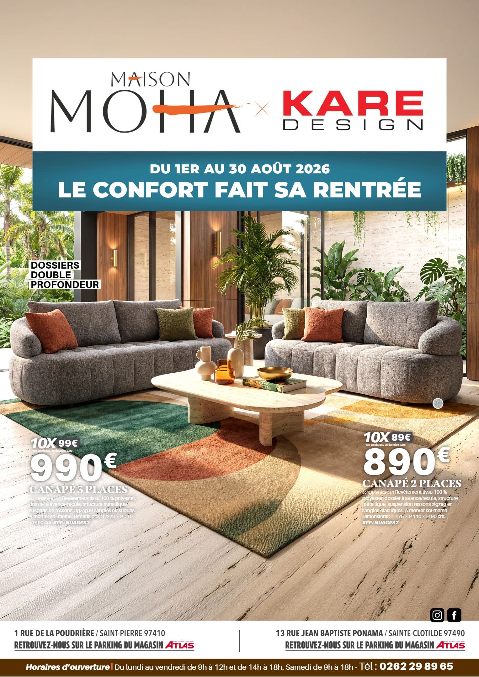 LE CONFORT FAIT SA RENTRÉE