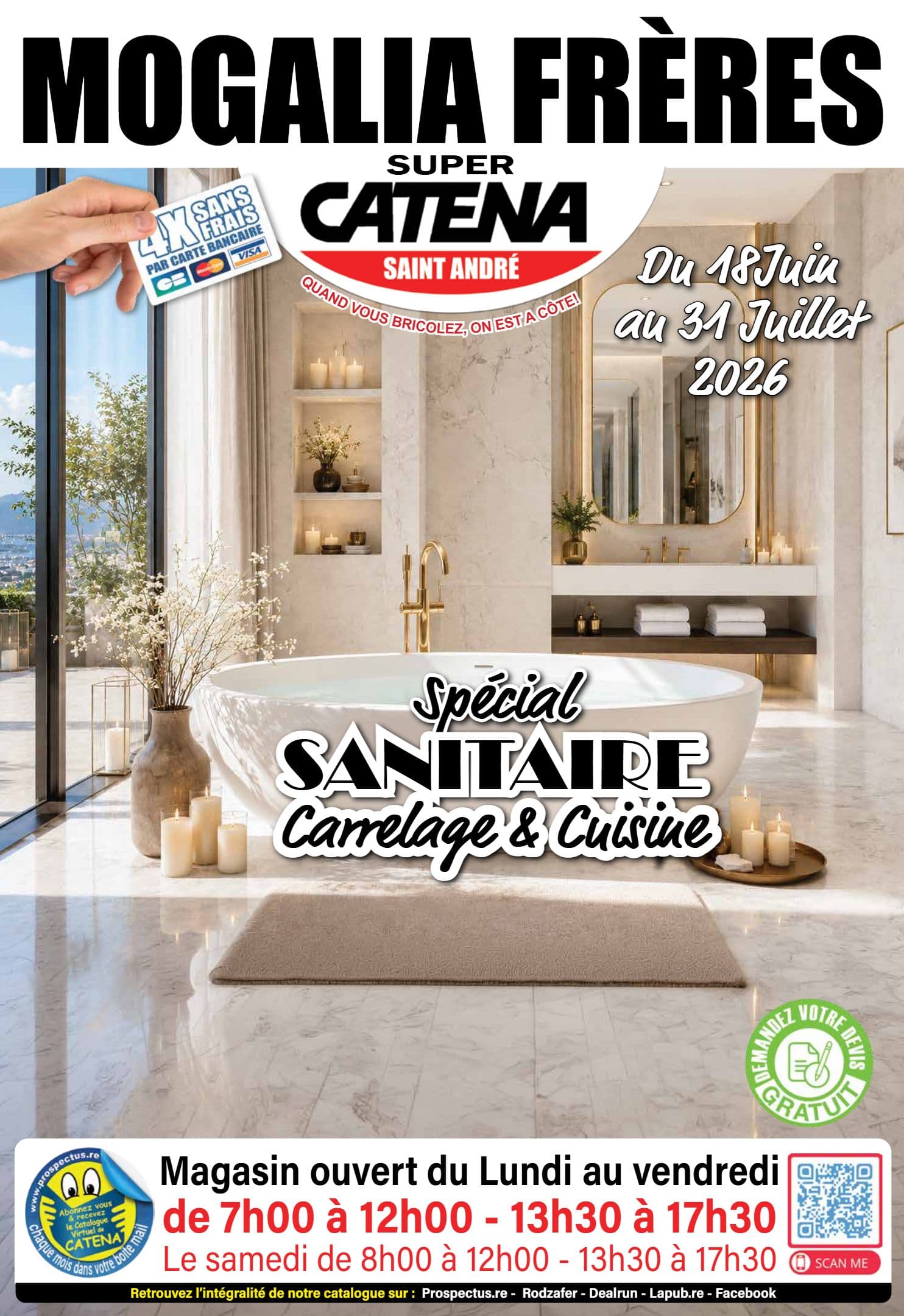SPÉCIAL SANITAIRE : Carrelage & Cuisine