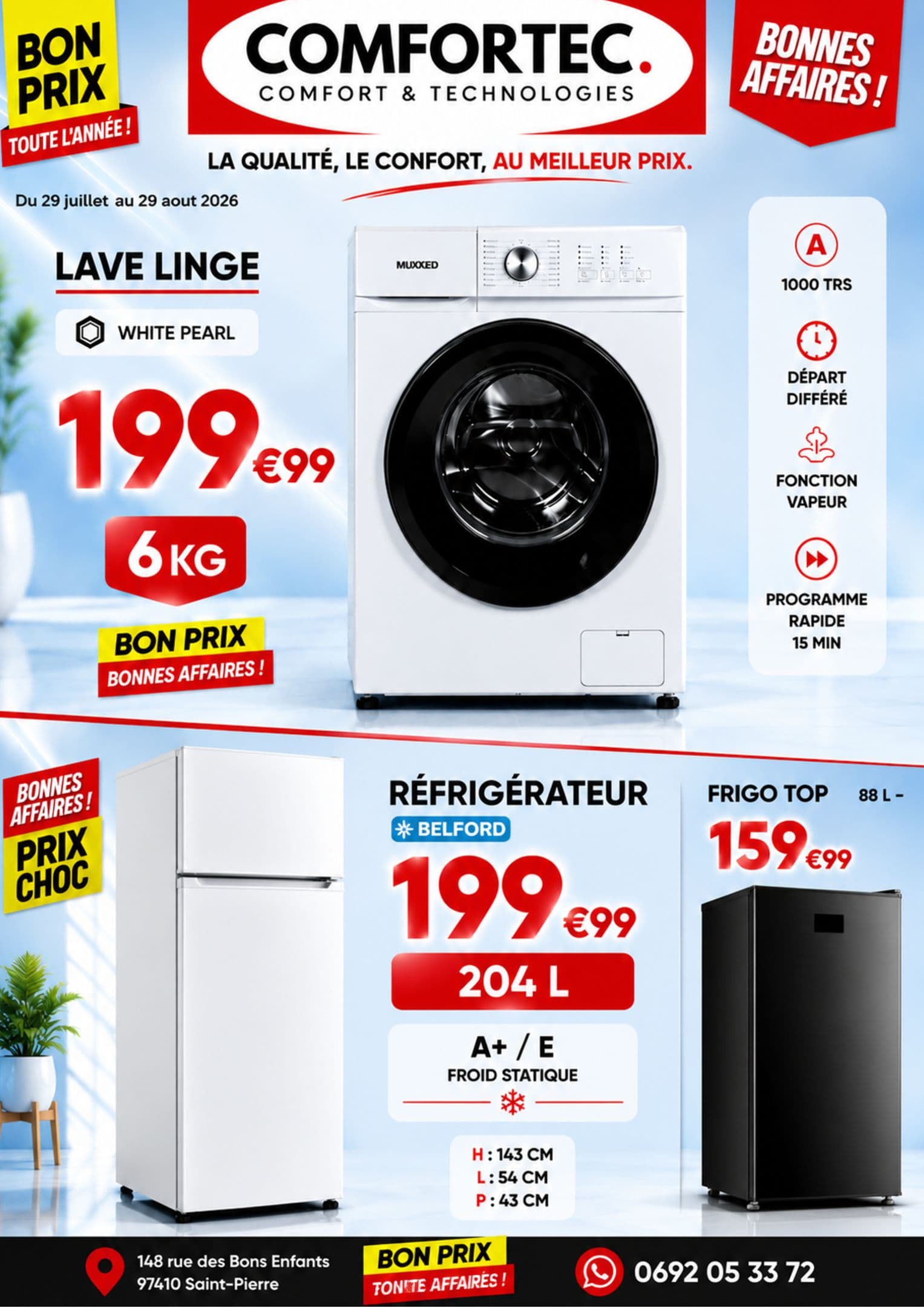 BON PRIX, BONNES AFFAIRES !