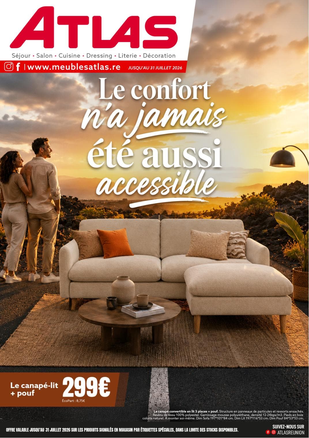LE CONFORT N'A JAMAIS ÉTÉ AUSSI ACCESSIBLE