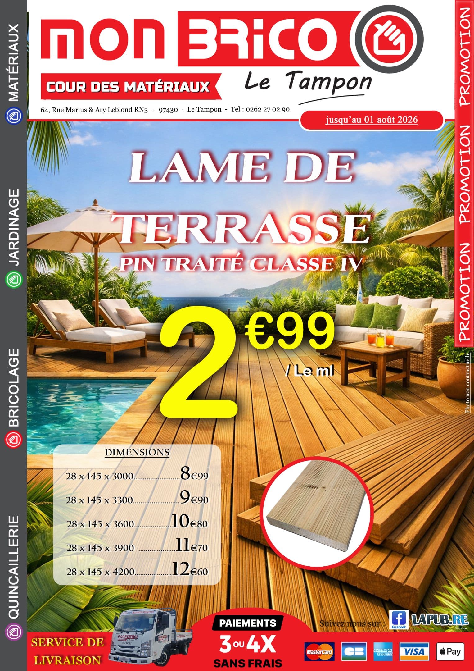 LAME TERASSE
