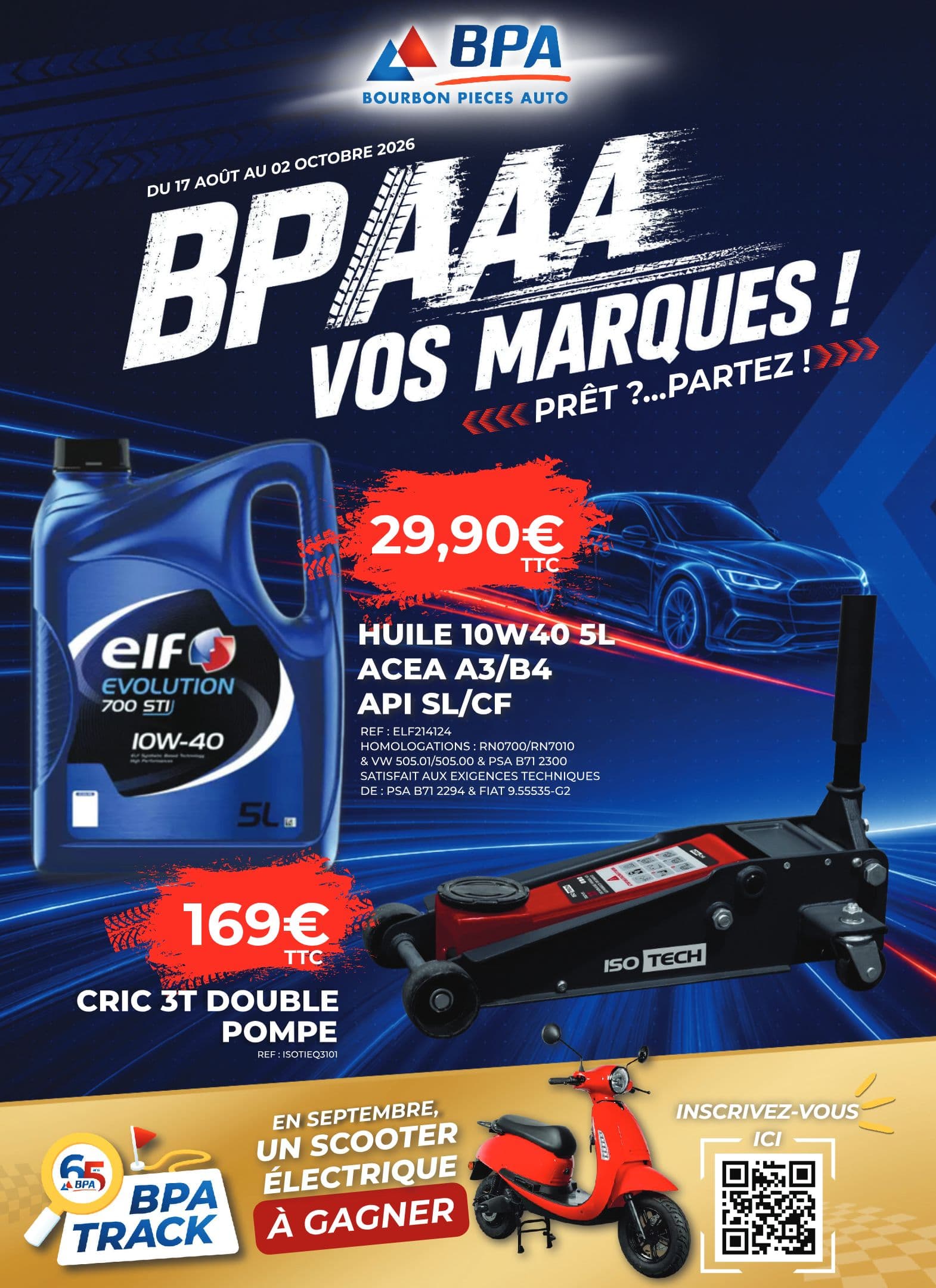 BPAAA VOS MARQUES ! PRÊT ?...PARTEZ !