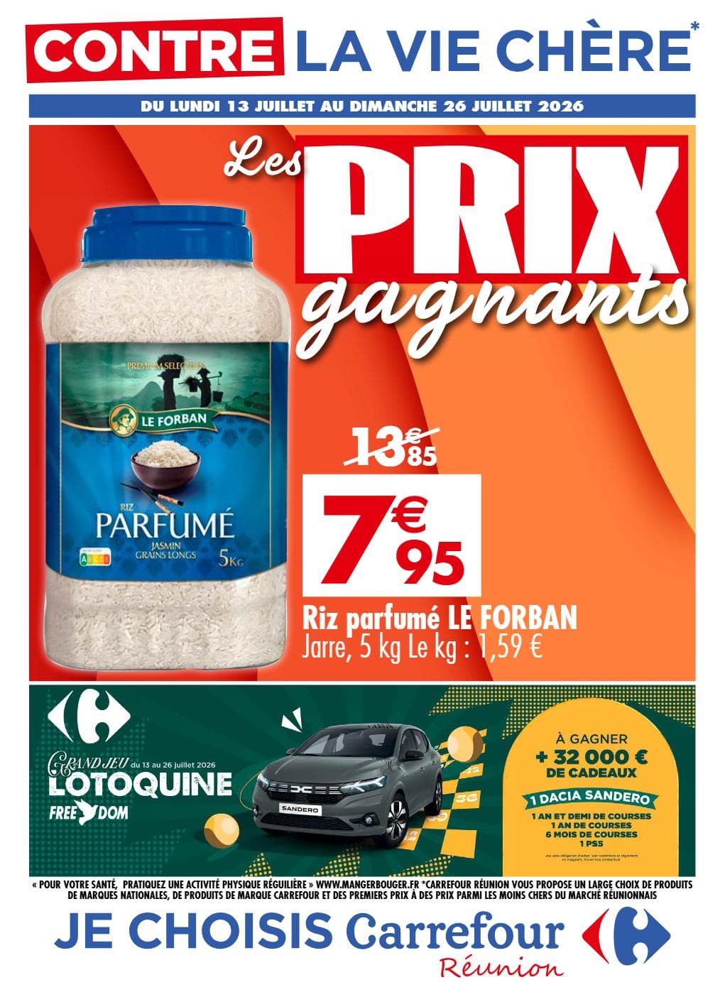LES PRIX GAGNANTS
