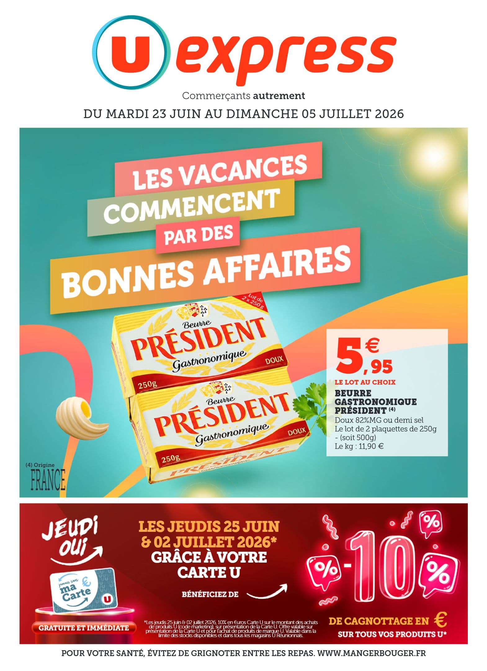 LES VACANCES COMMENCENT PAR DES BONNES AFFAIRES.